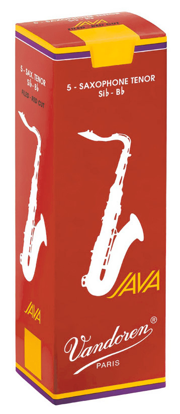Vandoren Java Filed Red Cut, Blättchen für Tenor-Saxophon
