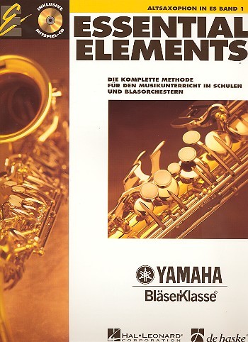 Essential Elements Band 1 für Alt-Saxophon (+CD)