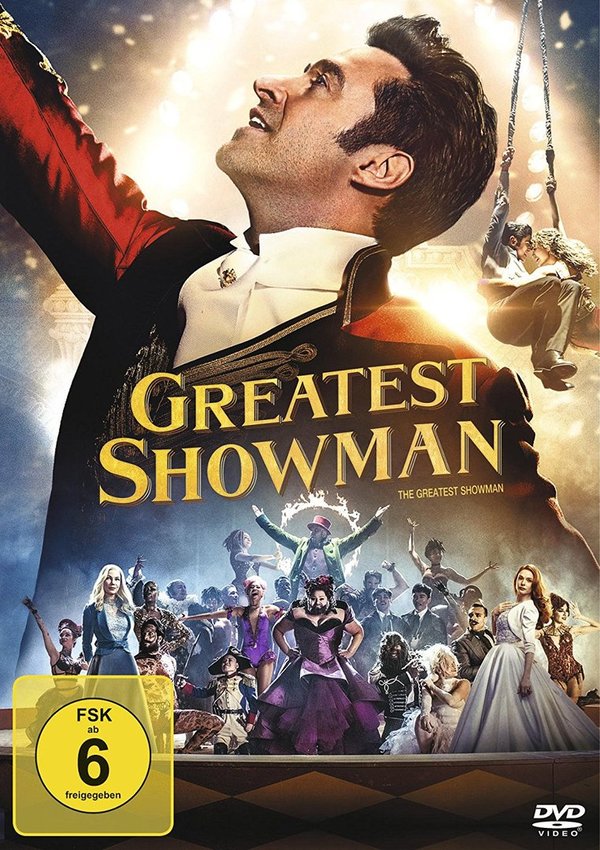 "Greatest Showman" mit Hugh Jackman DVD