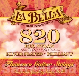 "La Bella Flamenco 820 Red Nylon", Saiten-Set