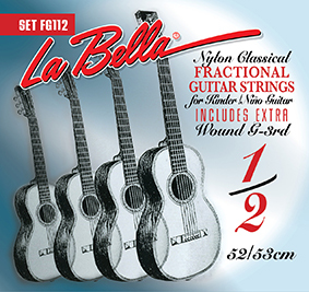 "La Bella" Saiten-Satz für Kindergitarre