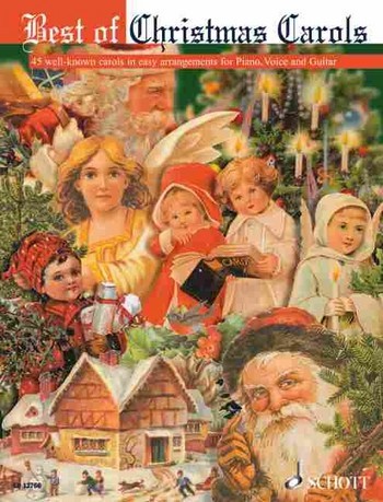 Best of Christmas Carols - für Gesang, Klavier und Gitarre