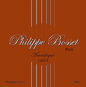 Philippe Bosset Saiten-Satz für Westerngitarre