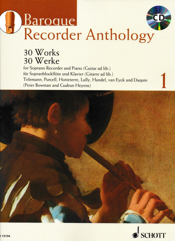 Baroque Recorder Anthology 1 +CD
