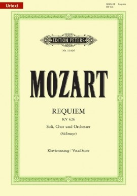 W.A. Mozart: Requiem KV 626 - Klavierauszug (Edition Peters)