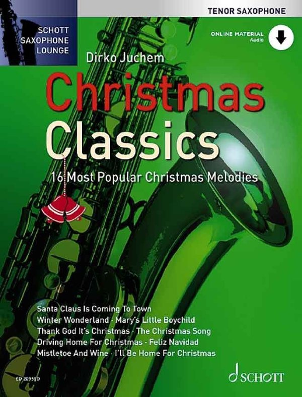 Christmas Classics, D. Juchem - für Tenor-Saxophon (+OnlAud)