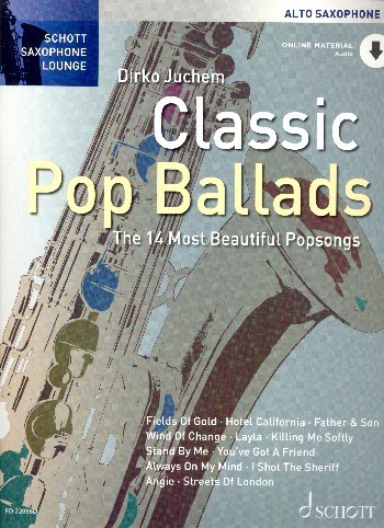 Classic Pop Ballads - für Alt-Saxophon (+OnlAud)
