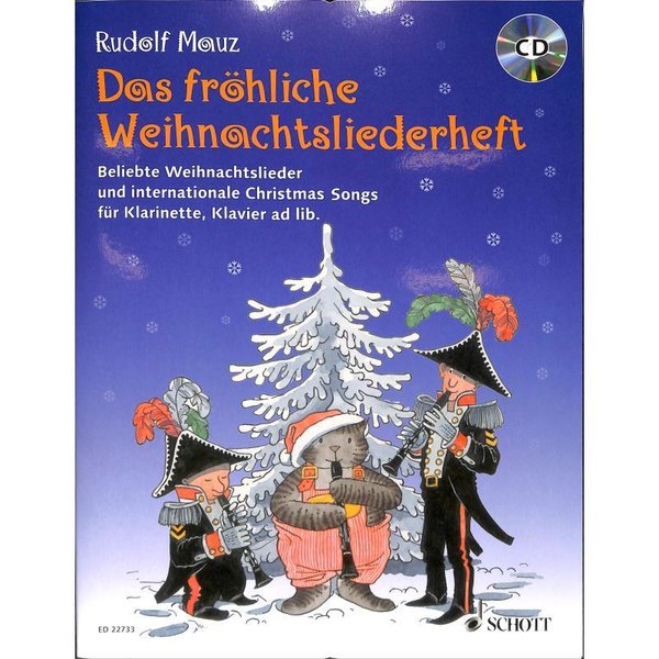 Das fröhliche Weihnachtsliederheft für Klarinette (+OnlAud)