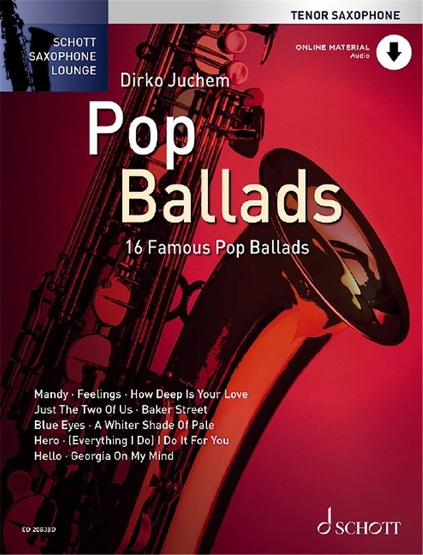 Pop Ballads - 16 Famous Pop Ballads für Tenor-Saxophon
