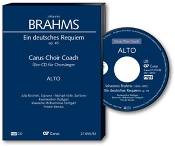 J. Brahms: Ein deutsches Requiem - Übungs-CD