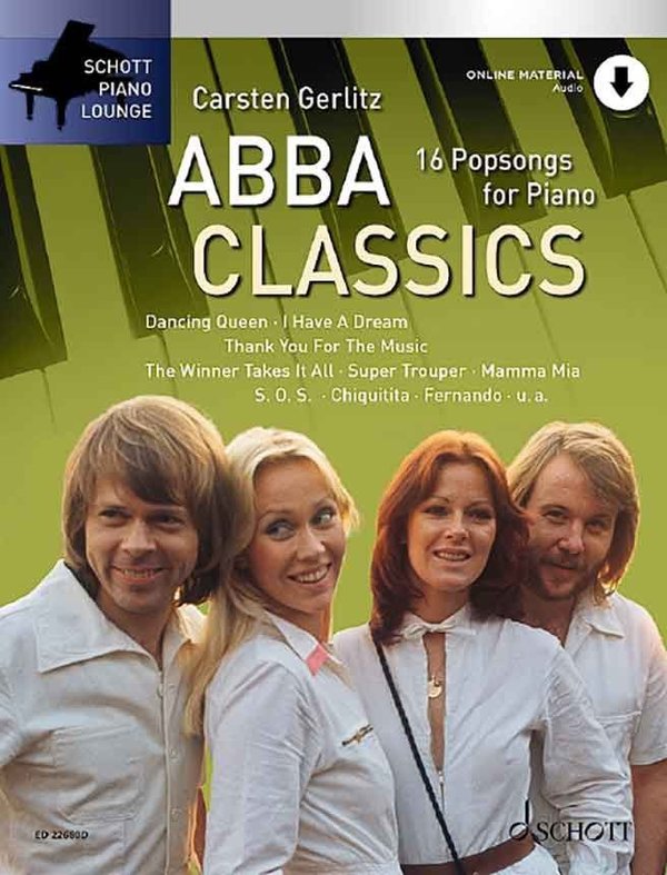 ABBA Classics für Klavier (+OnlAud)