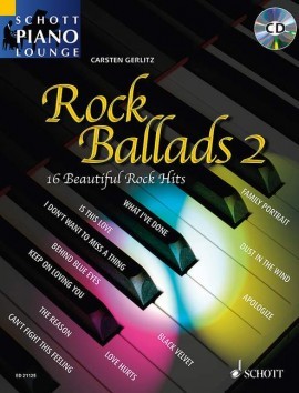 Rock Ballads 2 - für Klavier (+OnlAud)