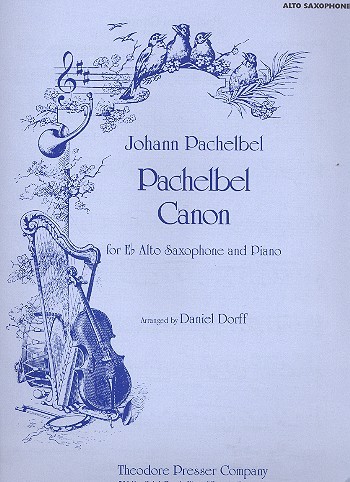 J Pachelbel: Kanon in D für Alt Saxophon und Klavier