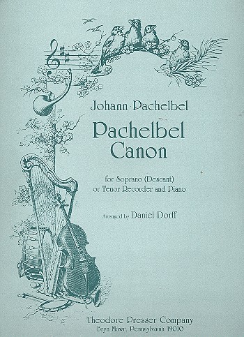J Pachelbel: Kanon in D für Blockflöte und Klavier