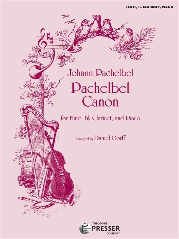 J Pachelbel: Kanon in D für Querflöte, Klarinette und Klavier