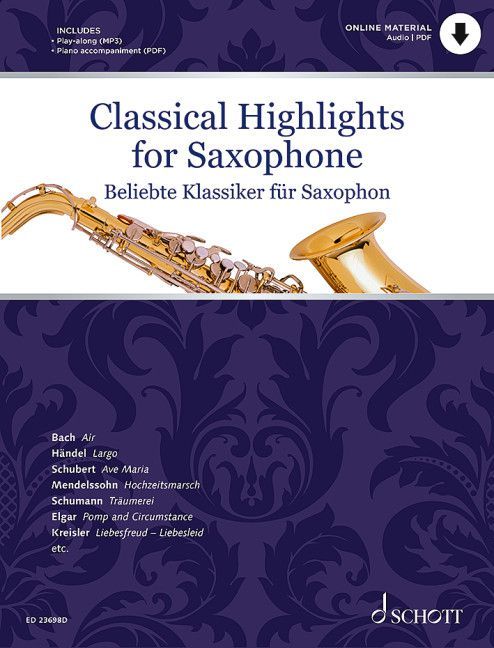 Classical Highlights für Alt-Saxophon und Klavier