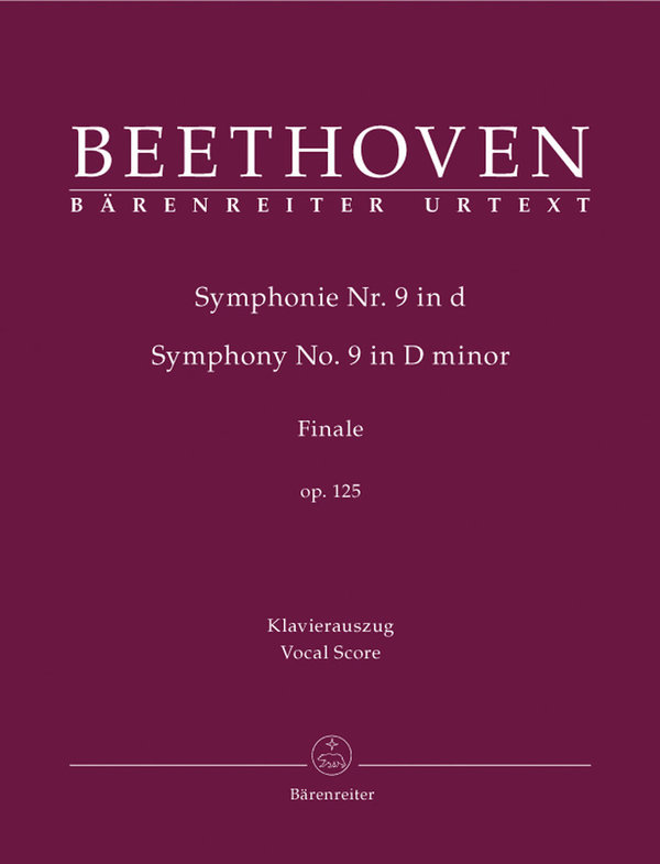 L. v. Beethoven: Symphonie Nr. 9 in d